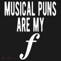 Musical Puns Are My Forte Band Instrument Fun Music Backpack thumb 2