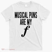 Musical Puns Are My Forte Band Instrument Fun Music T-Shirt thumb 0