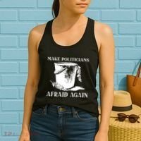 Make Politicians Afraid Again Women's Tank Top thumb 2