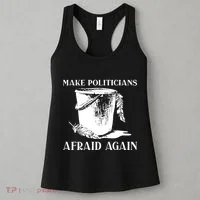 Make Politicians Afraid Again Women's Tank Top thumb 3