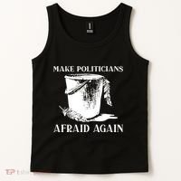 Make Politicians Afraid Again Tank Top thumb 2