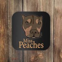 Miss Peaches Adopt Don’T Shop Coaster thumb 0