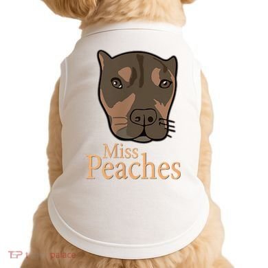 Miss Peaches Adopt Don’T Shop Doggie Tank