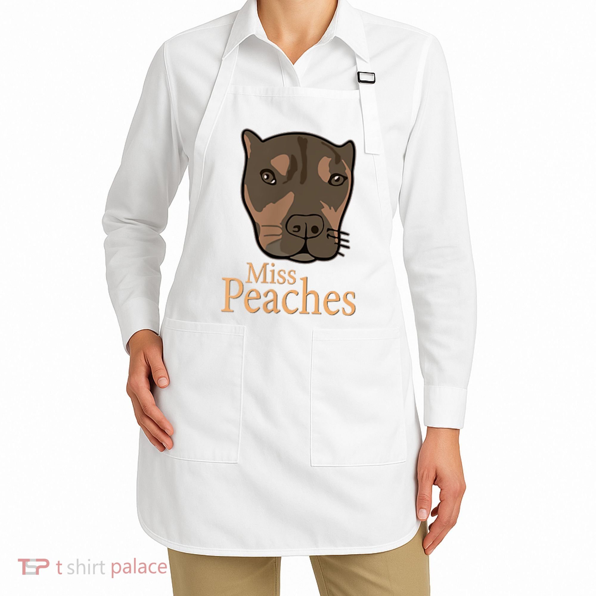 Miss Peaches Adopt Don’T Shop Apron