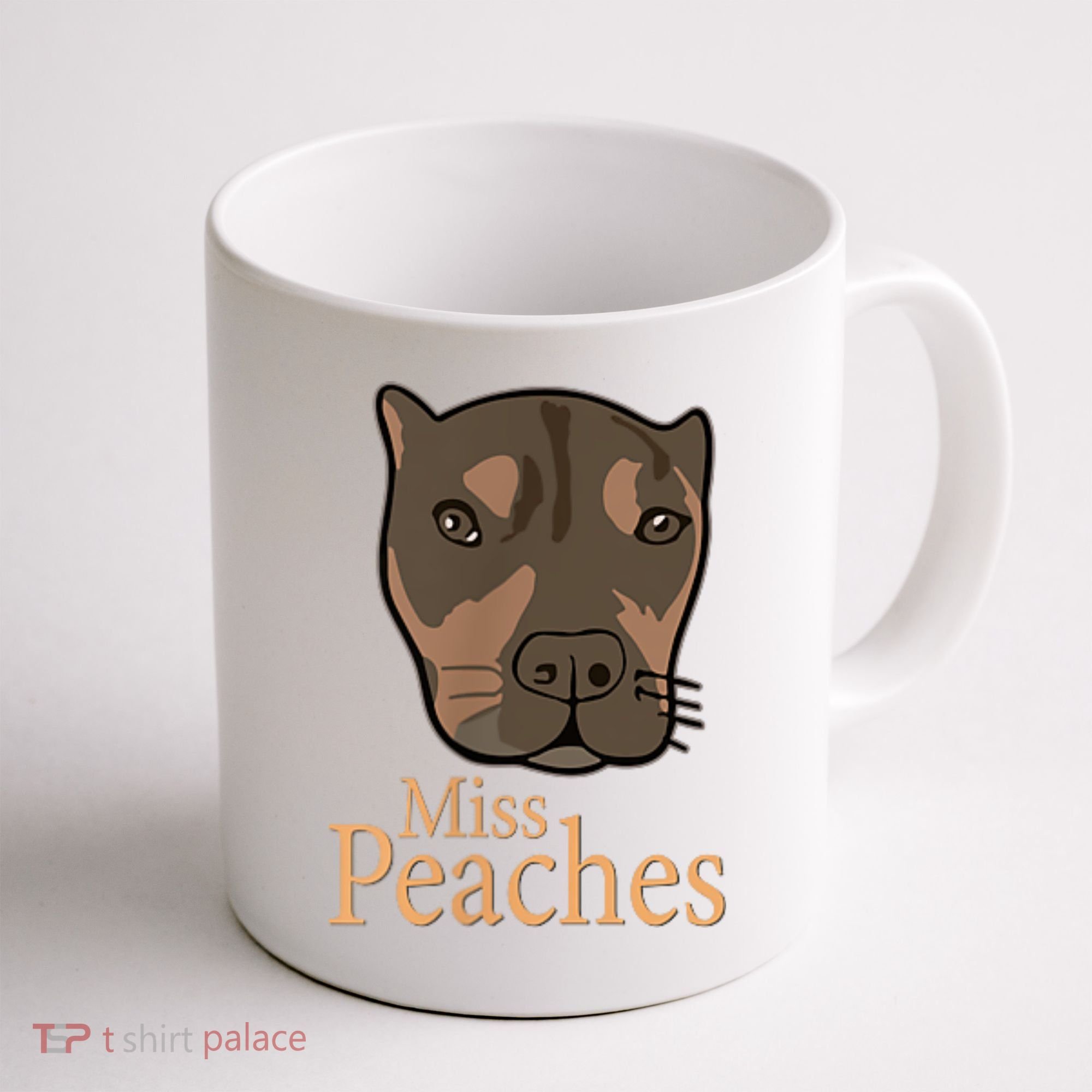 Miss Peaches Adopt Don’T Shop Coffee Mug