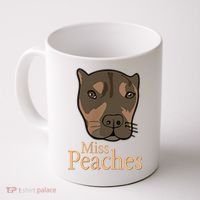 Miss Peaches Adopt Don’T Shop Coffee Mug thumb 0