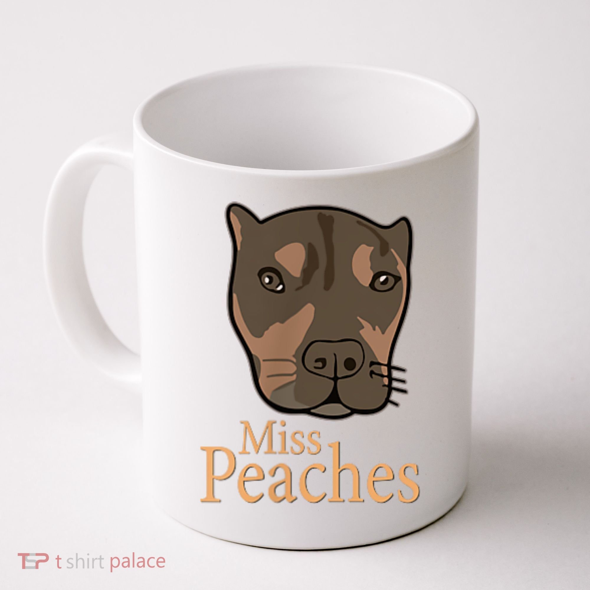 Miss Peaches Adopt Don’T Shop Coffee Mug