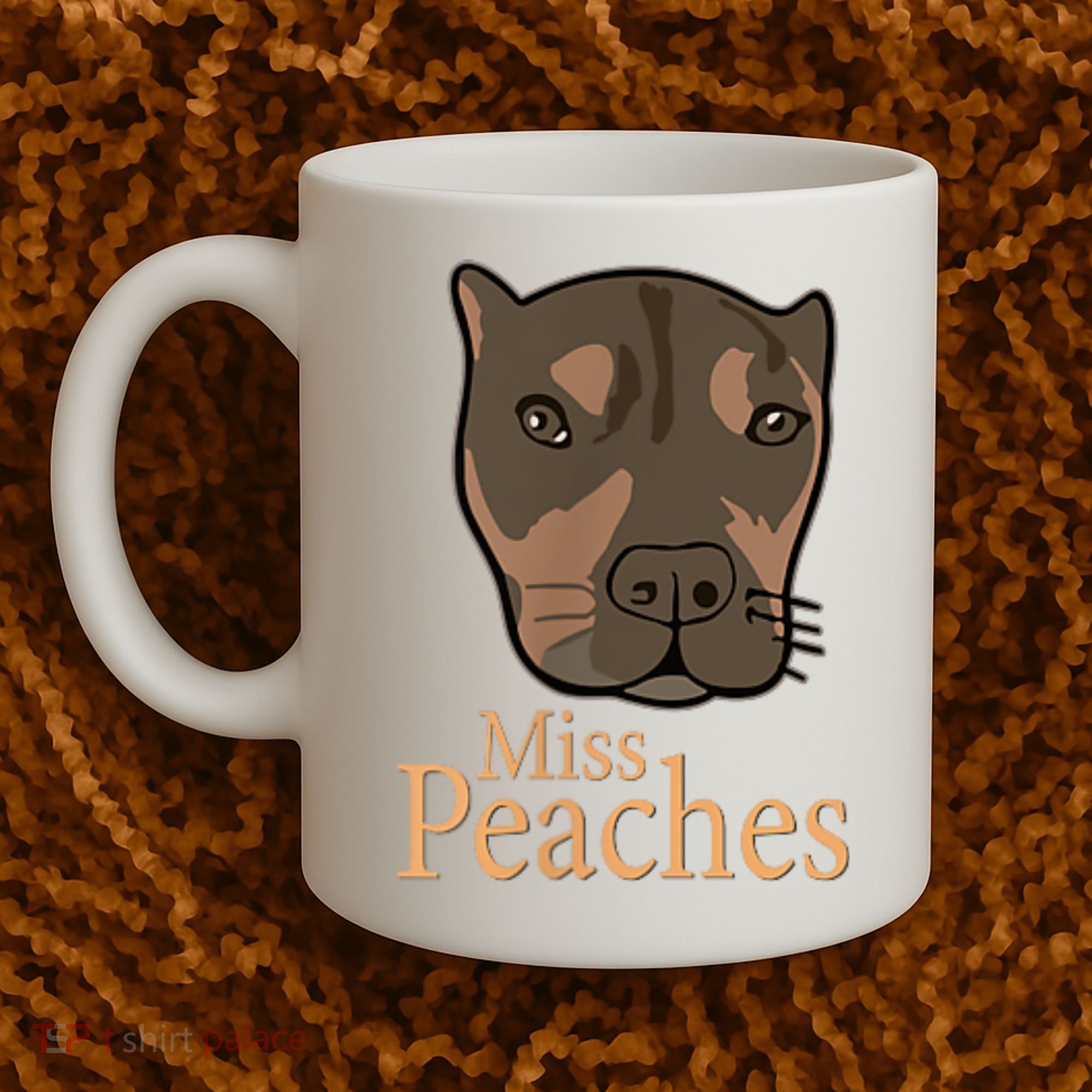 Miss Peaches Adopt Don’T Shop Coffee Mug