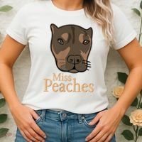 Miss Peaches Adopt Don’T Shop Women's T-Shirt thumb 2
