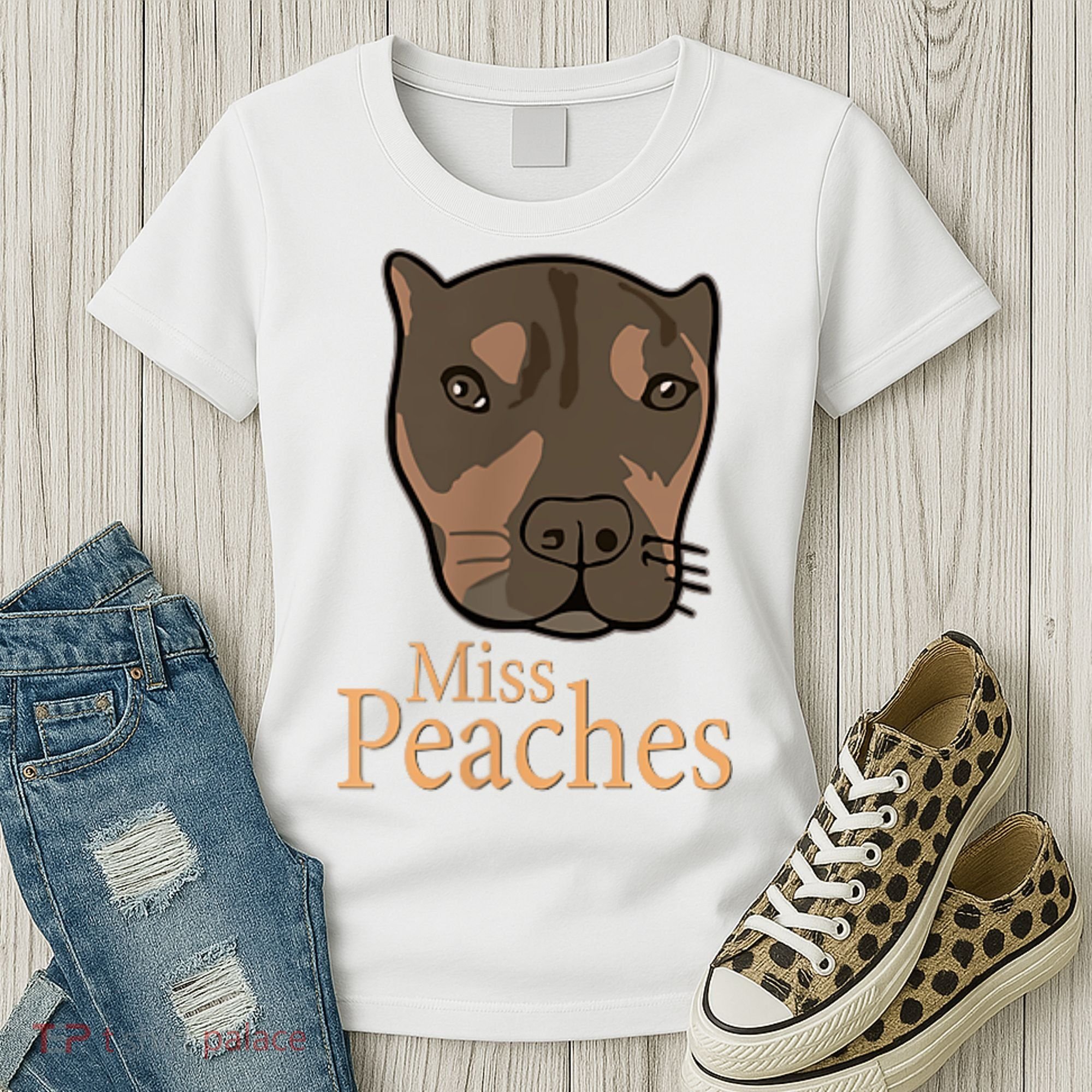Miss Peaches Adopt Don’T Shop Women's T-Shirt
