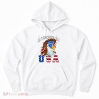My Pronouns Are Usa Eagle American Hoodie thumb 0