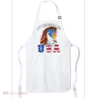 My Pronouns Are Usa Eagle American Apron thumb 0