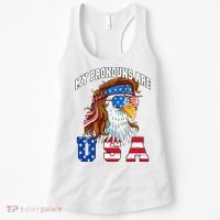 My Pronouns Are Usa Eagle American Women's Tank Top thumb 0