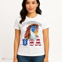 My Pronouns Are Usa Eagle American Women's T-Shirt thumb 4