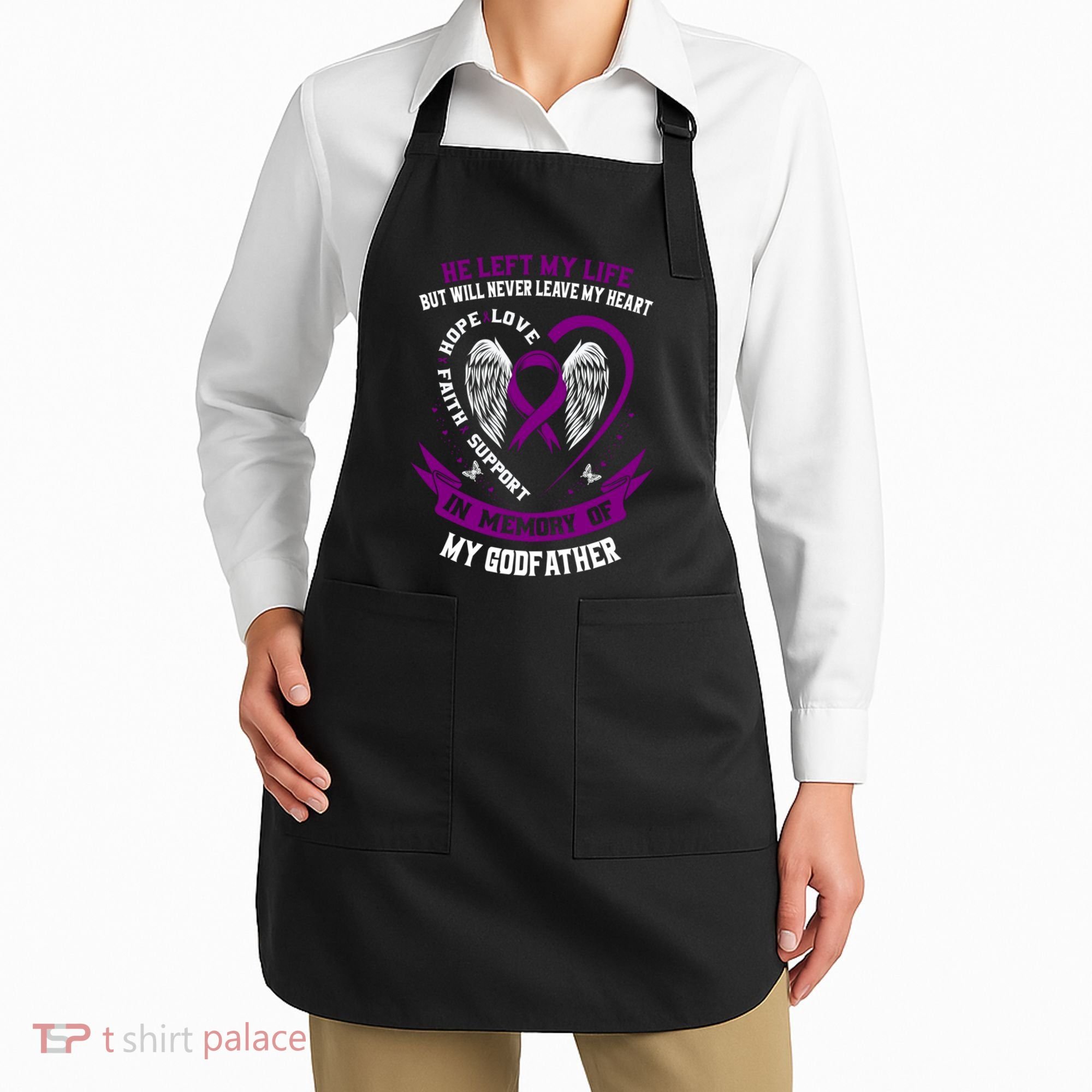 Memorial Products Alzheimers Awareness Apron