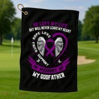 Memorial Products Alzheimers Awareness Golf Towel thumb 1