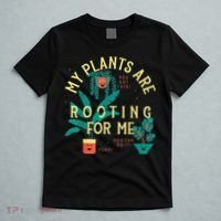 My Plants Are Rooting For Me Plant funny gardening T-Shirt thumb 5