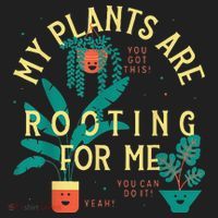 My Plants Are Rooting For Me Plant funny gardening Hat thumb 2