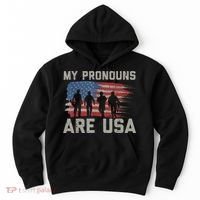 My Pronouns Are Usa Hoodie thumb 0