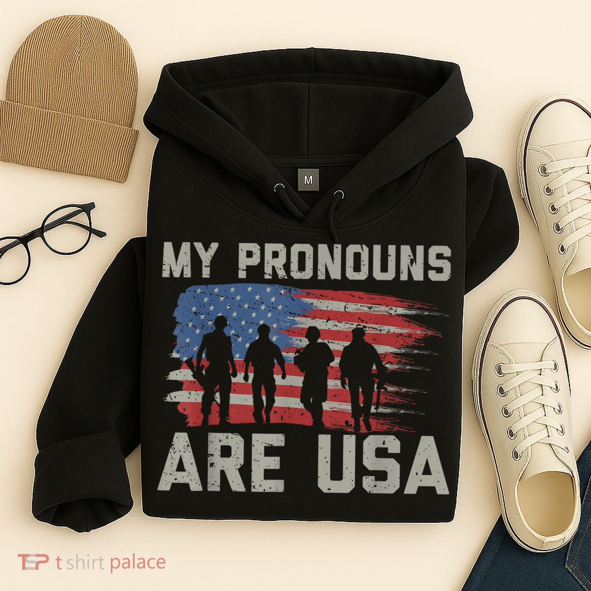 My Pronouns Are Usa Hoodie