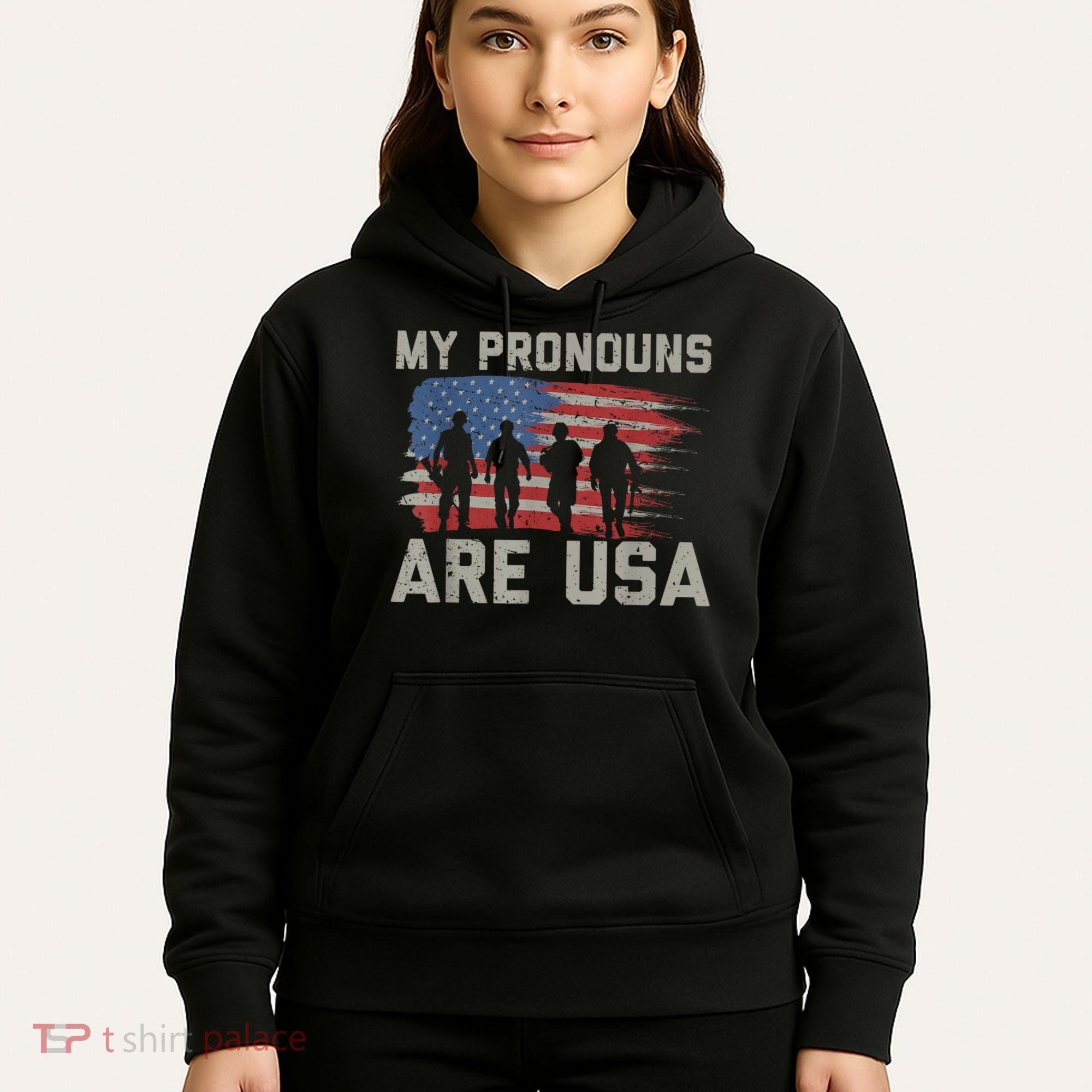 My Pronouns Are Usa Hoodie