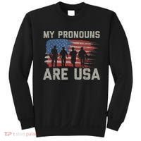 My Pronouns Are Usa Sweatshirt thumb 0
