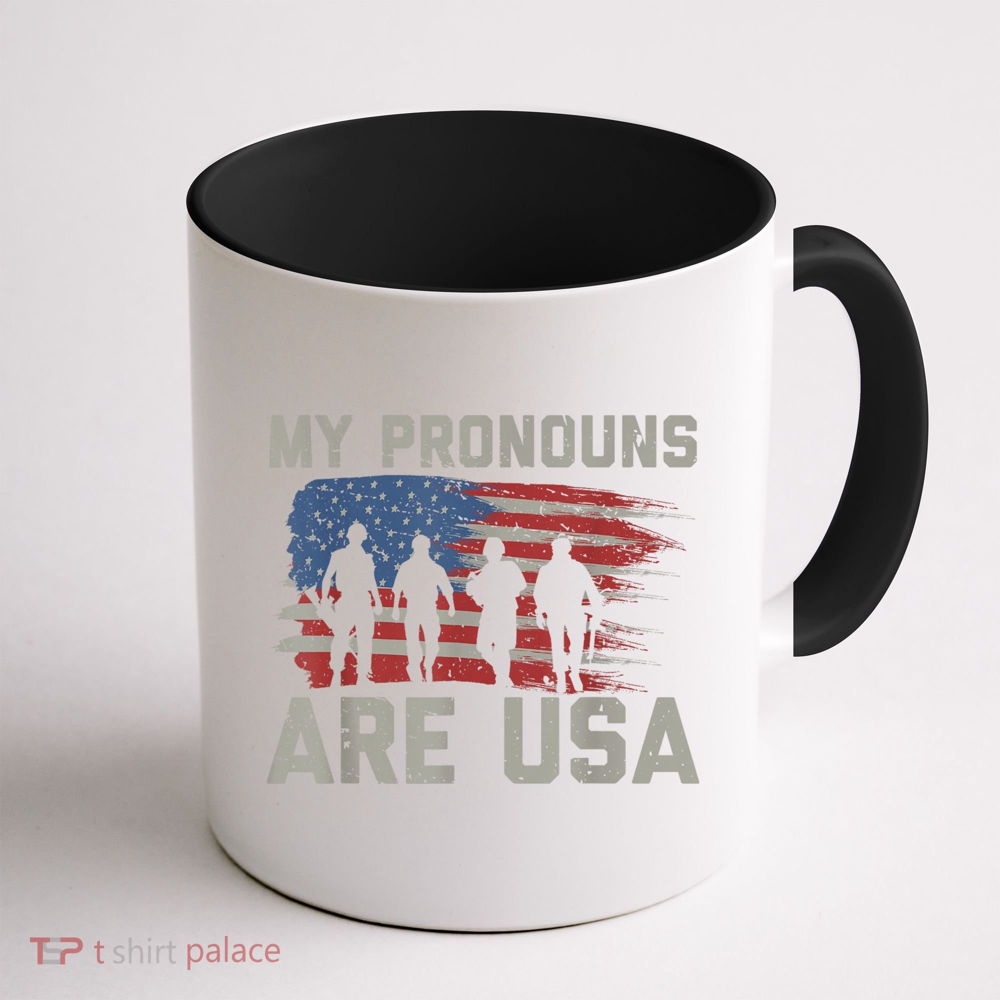 My Pronouns Are Usa Coffee Mug
