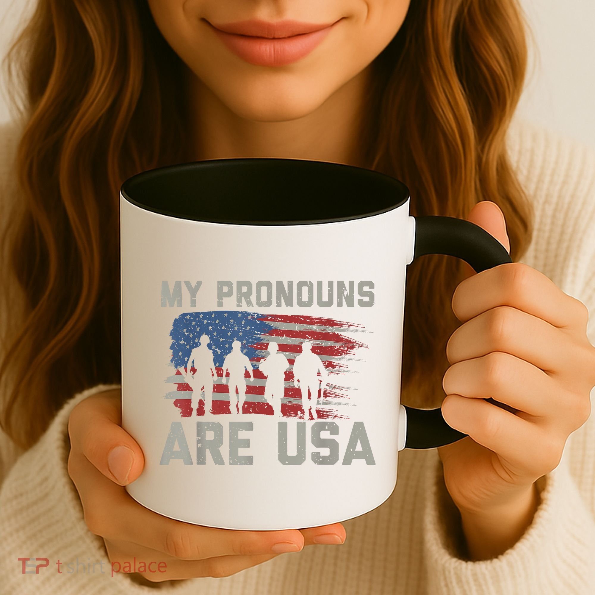 My Pronouns Are Usa Coffee Mug