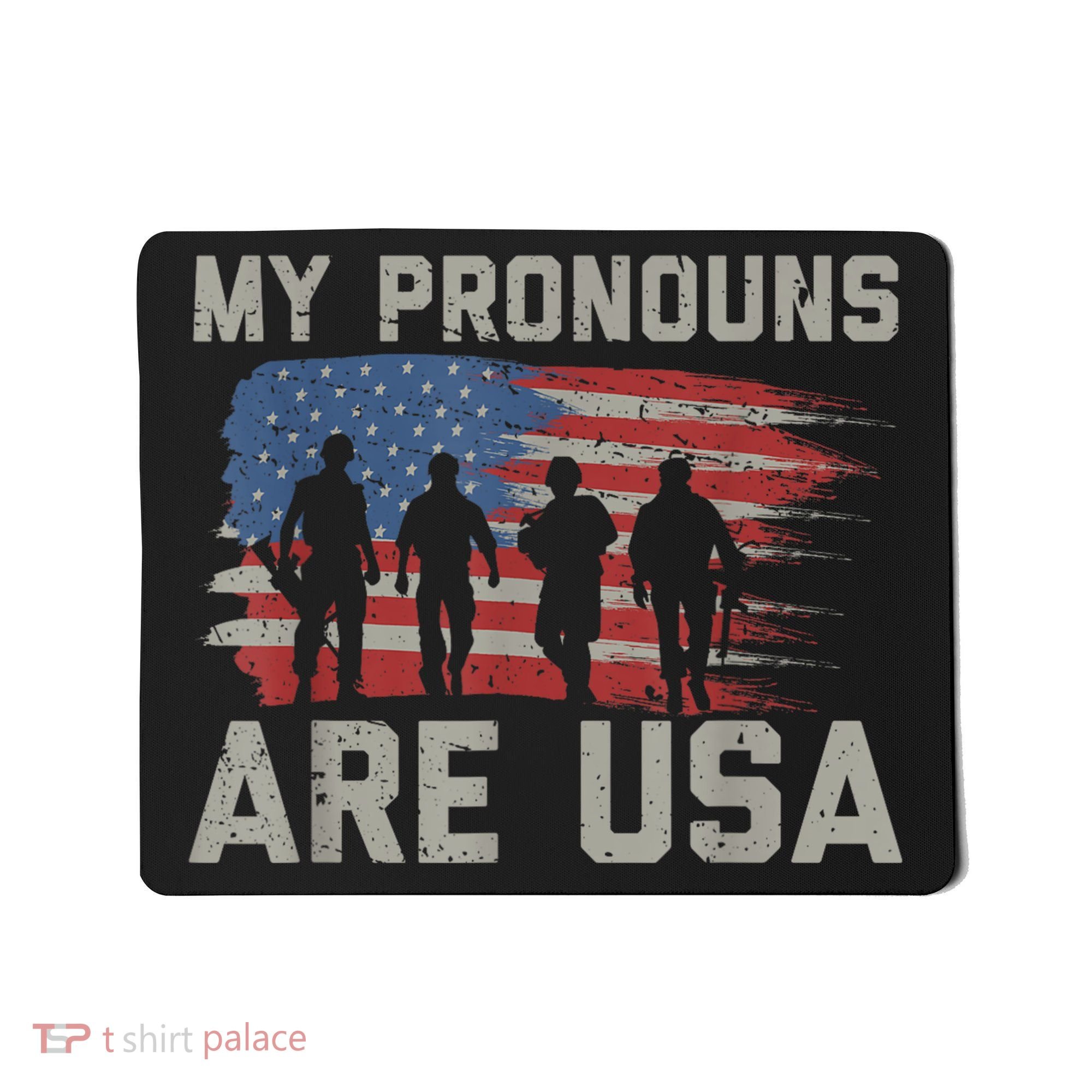 My Pronouns Are Usa Mousepad