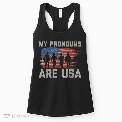 My Pronouns Are Usa Women's Tank Top