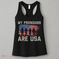My Pronouns Are Usa Women's Tank Top thumb 3