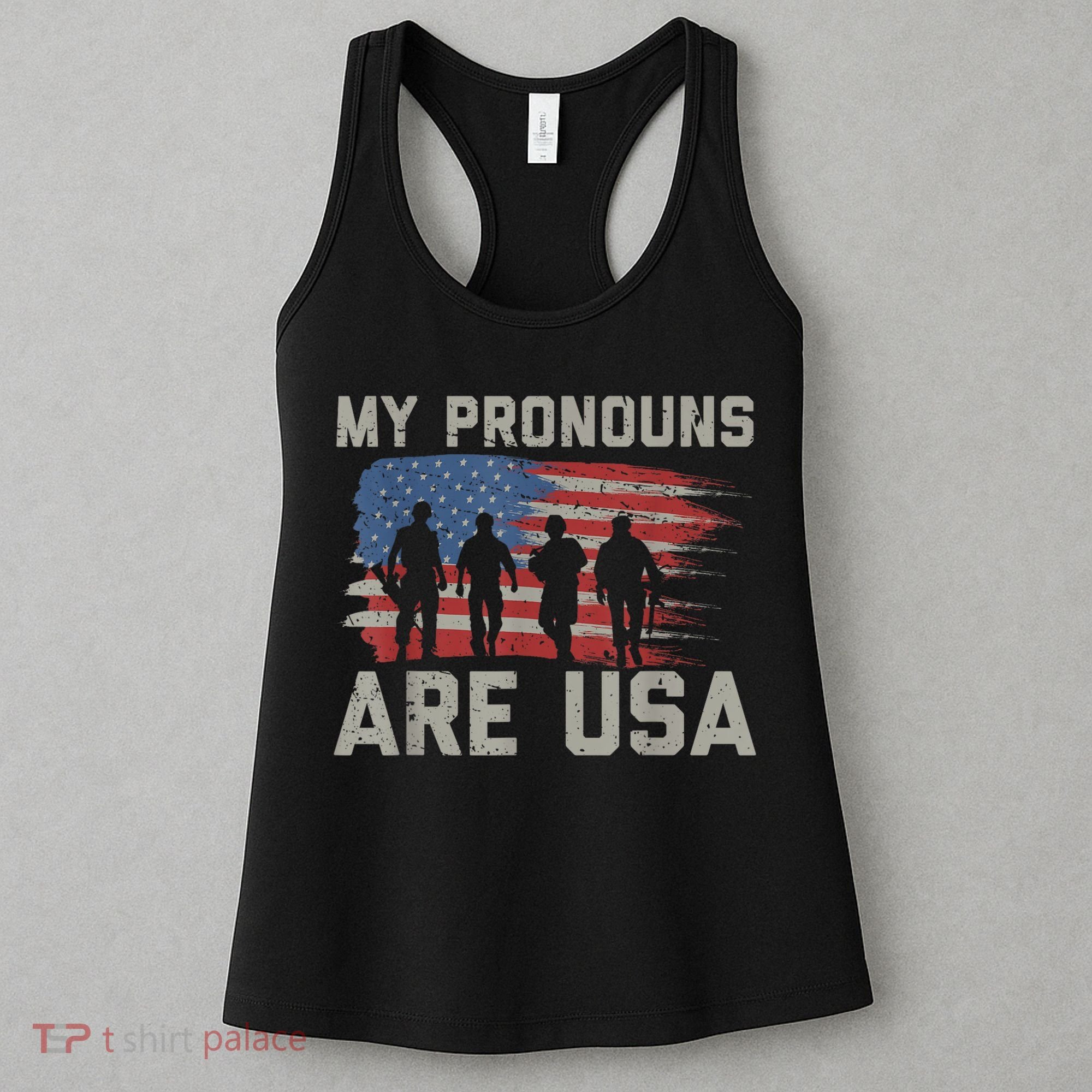 My Pronouns Are Usa Women's Tank Top