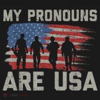 My Pronouns Are Usa Baby Bodysuit thumb 2