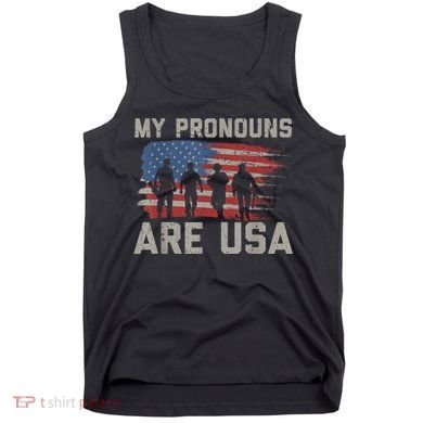My Pronouns Are Usa Tank Top