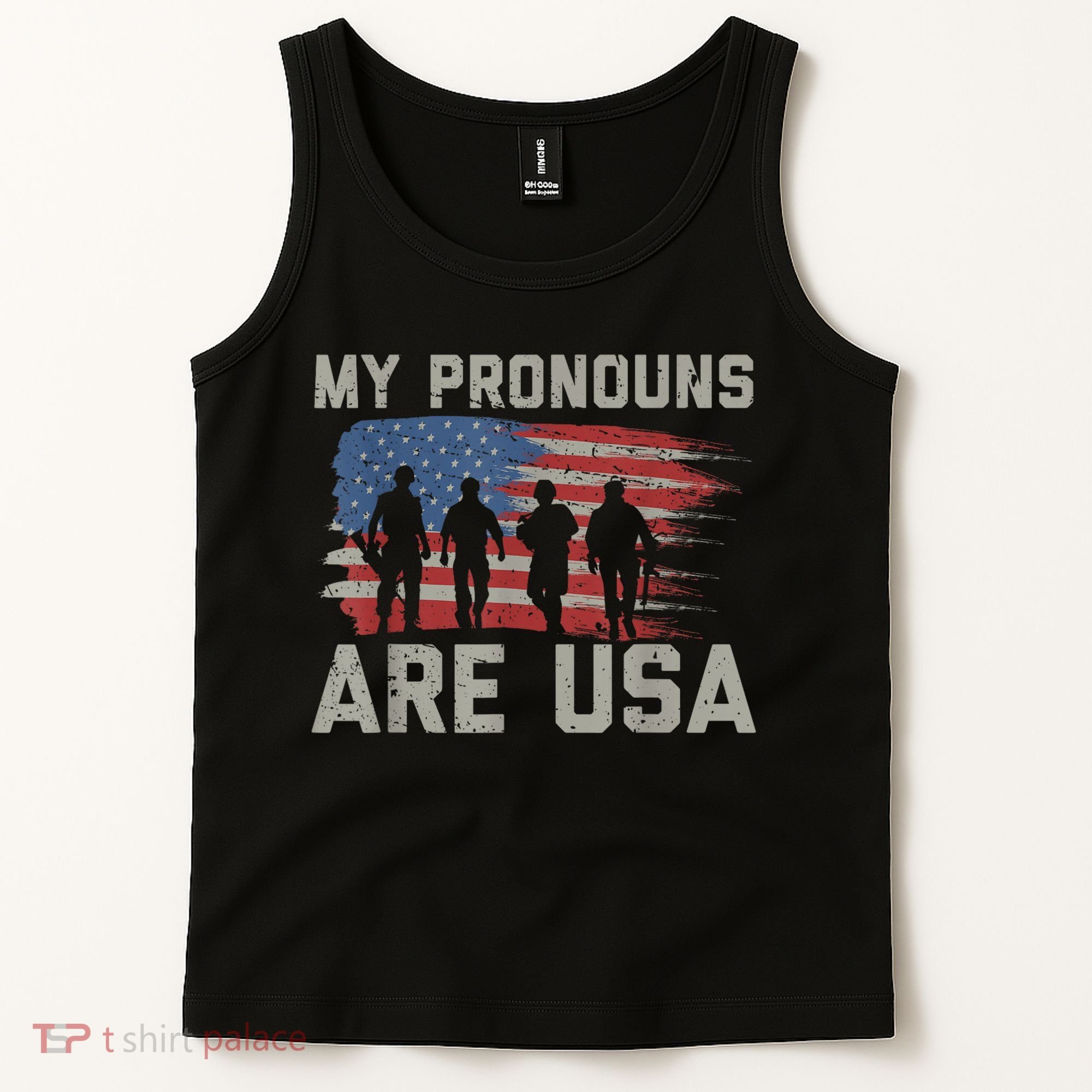 My Pronouns Are Usa Tank Top