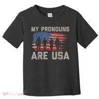 My Pronouns Are Usa Toddler T-Shirt thumb 0