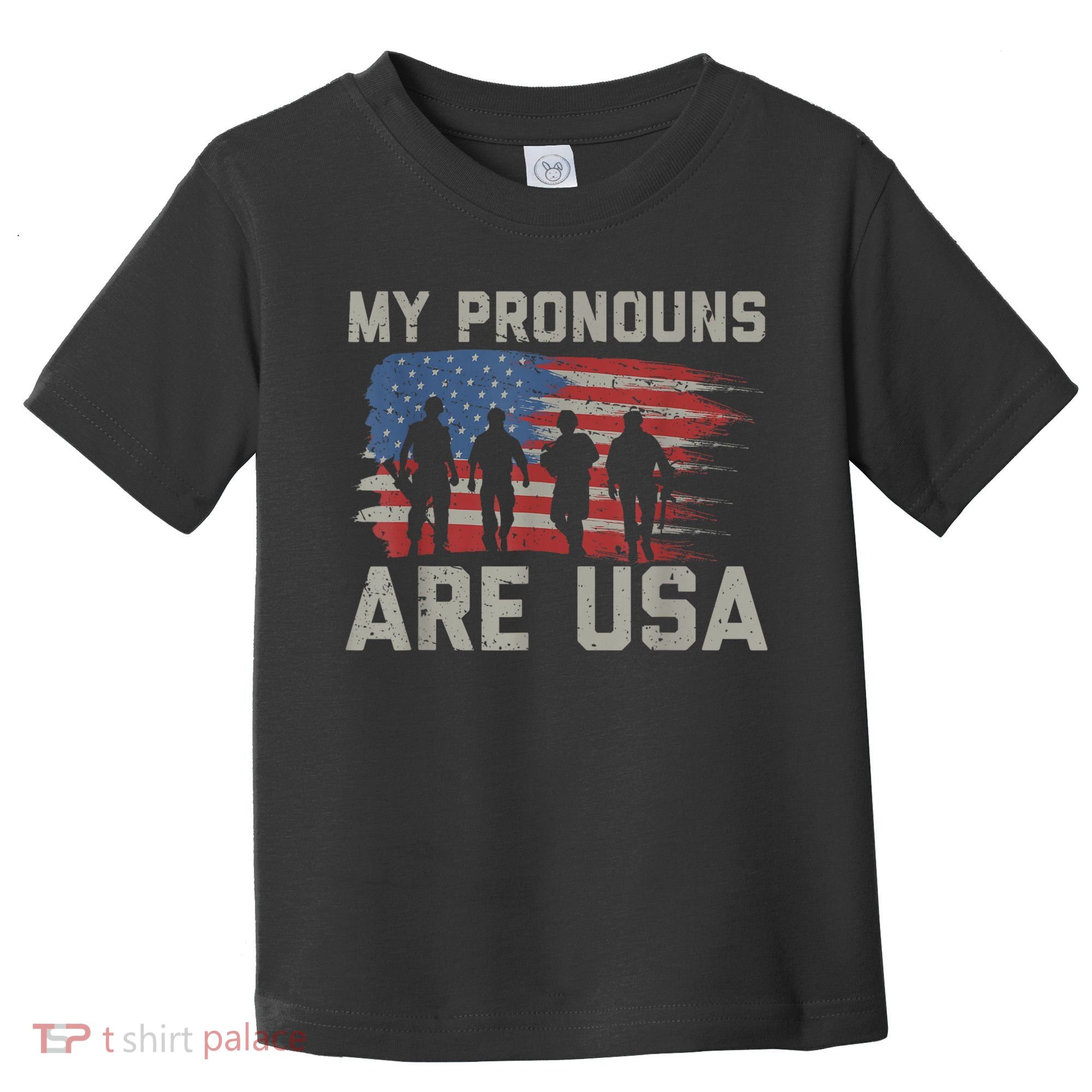 My Pronouns Are Usa Toddler T-Shirt