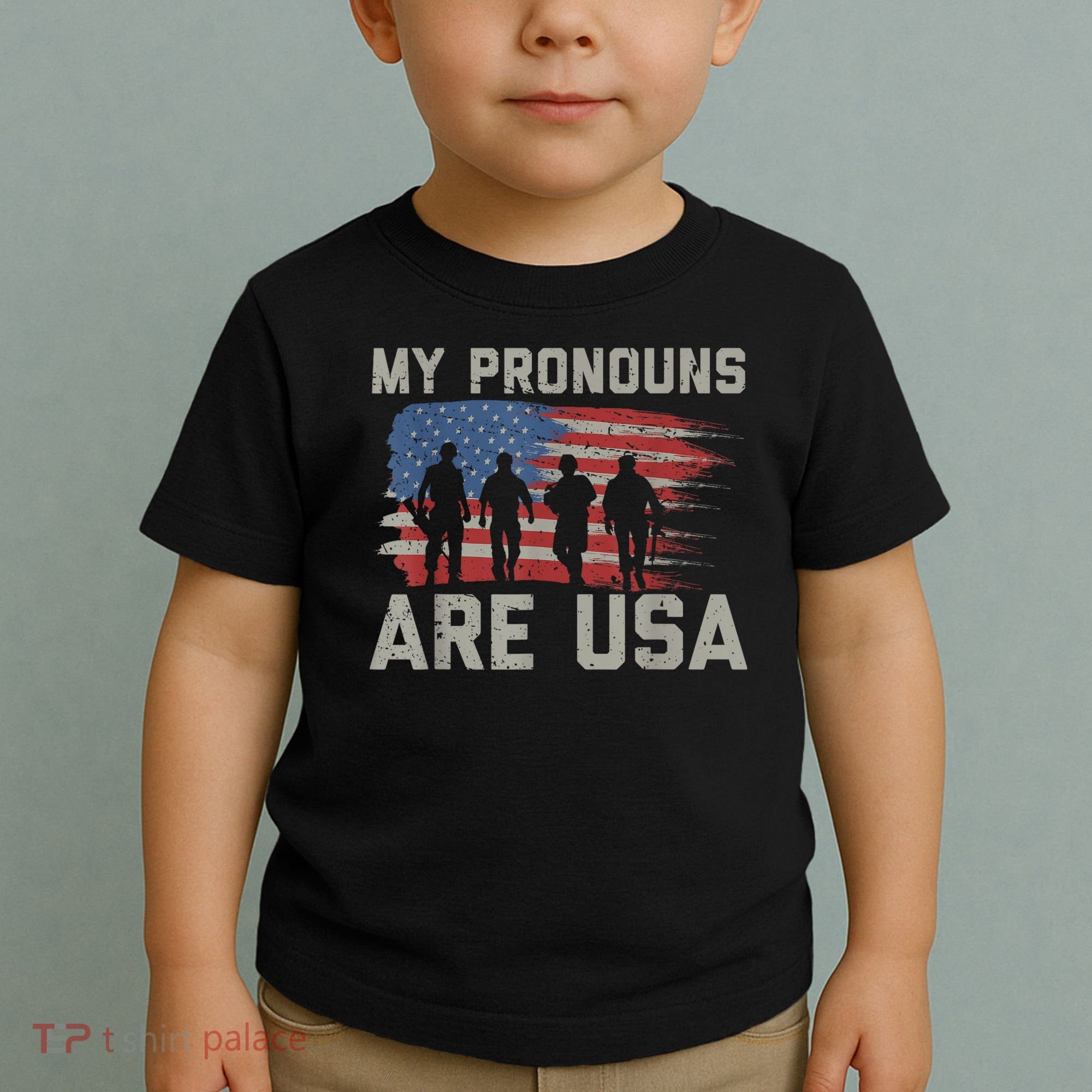 My Pronouns Are Usa Toddler T-Shirt