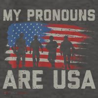 My Pronouns Are Usa Vector Backpack thumb 2