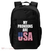 My Pronouns Are USA Patriotic Backpack thumb 0