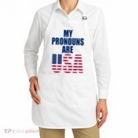 My Pronouns Are USA Patriotic Apron thumb 2