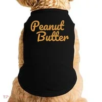 Matching Peanut Butter And Jelly Doggie Tank thumb 0