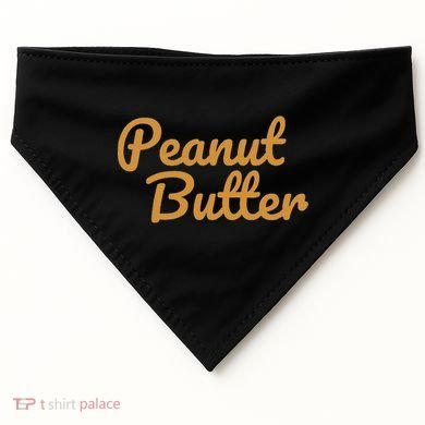 Matching Peanut Butter And Jelly USA-Made Doggie Bandana