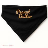 Matching Peanut Butter And Jelly USA-Made Doggie Bandana thumb 0