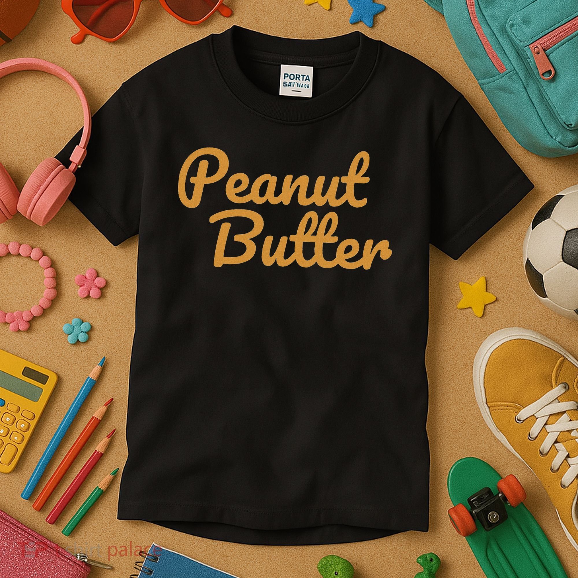 Matching Peanut Butter And Jelly Kids T-Shirt