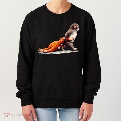 Monkey Punch Baby Little Punch Big Love Women's Sweatshirt