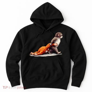 Monkey Punch Baby Little Punch Big Love Hoodie