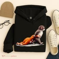 Monkey Punch Baby Little Punch Big Love Hoodie thumb 4