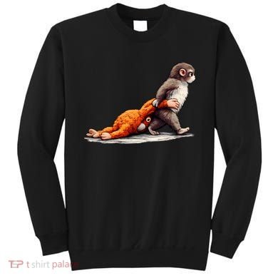Monkey Punch Baby Little Punch Big Love Sweatshirt