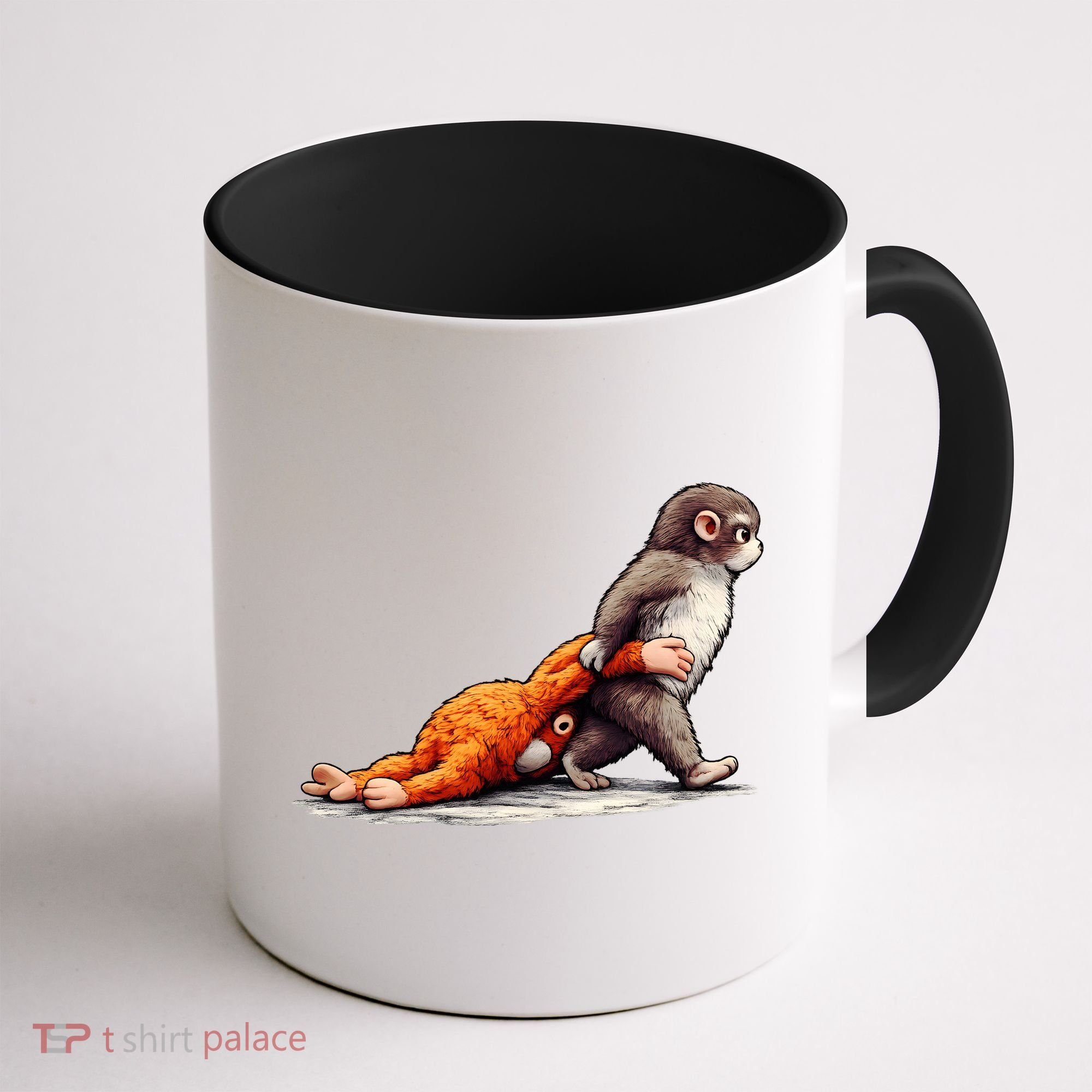 Monkey Punch Baby Little Punch Big Love Coffee Mug